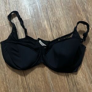 Cacique Black Full Coverage Bra